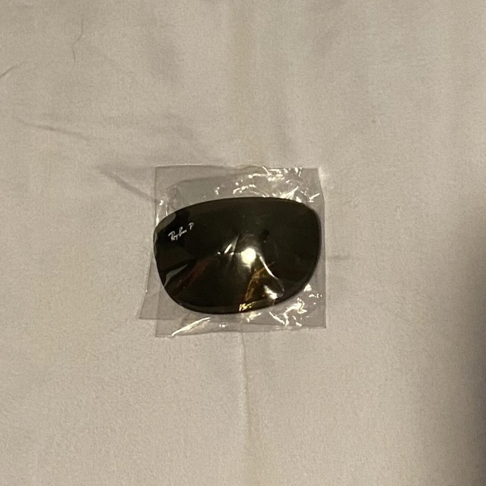Ray Ban Polarized Wrap Around Sunglasses lens Only